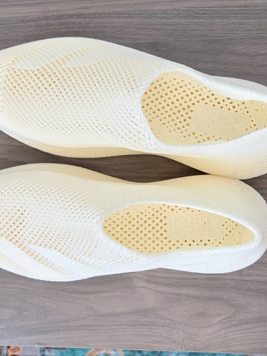 Adidas Climacool Off White 3D Printed Slip-On Shoes Unisex M 11.5 / W 12.5 main image 5